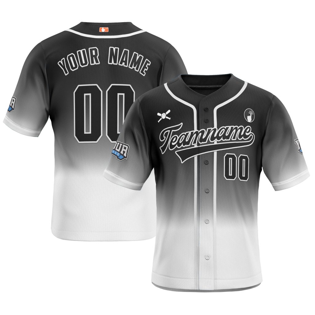 Gradient Baseball Jersey