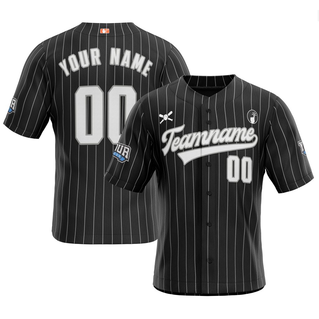 Pinstripe Baseball Jersey