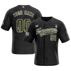 Camo Baseball Jersey
