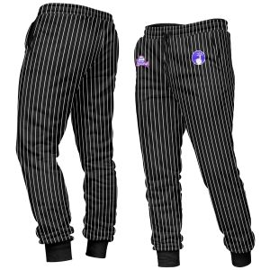 Pinstripe Jogger Sweatpants